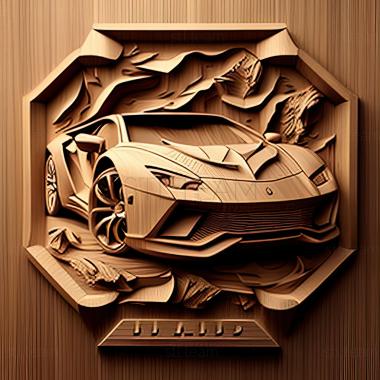 3D модель Lamborghini Cal (STL)